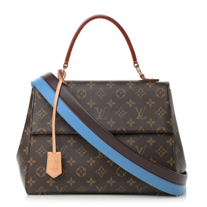 Louis Vuitton Monogram Cluny MM Blue Glacial 1 of 15