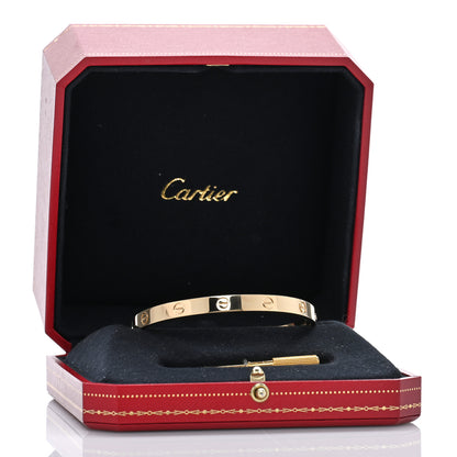 Cartier 18K Yellow Gold LOVE Bracelet 19 7 of 7