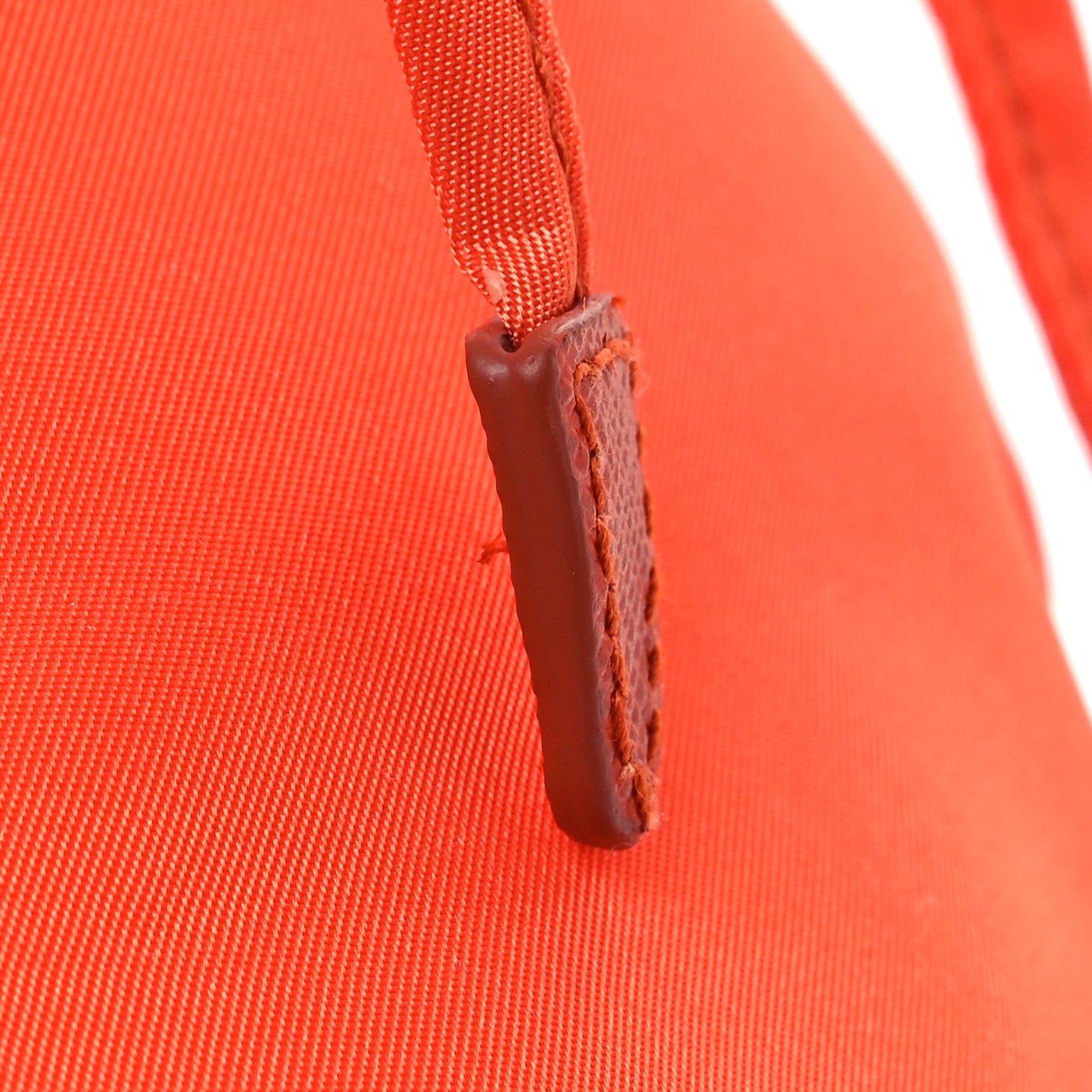 Prada Tessuto Nylon Vela Drawstring Pouch Orange 12 of 12