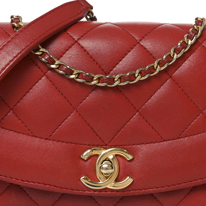 Chanel Lambskin Quilted Small Single Flap Red 8 of 10