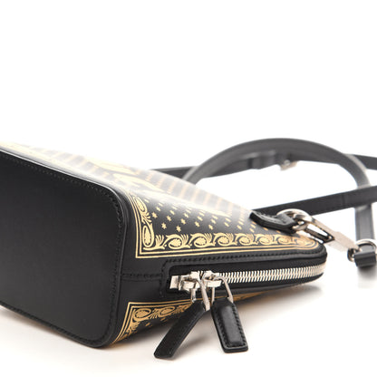 Gucci X SEGA Calfskin GUCCY Stars Mini Dome Shoulder Bag Black Gold 10 of 12