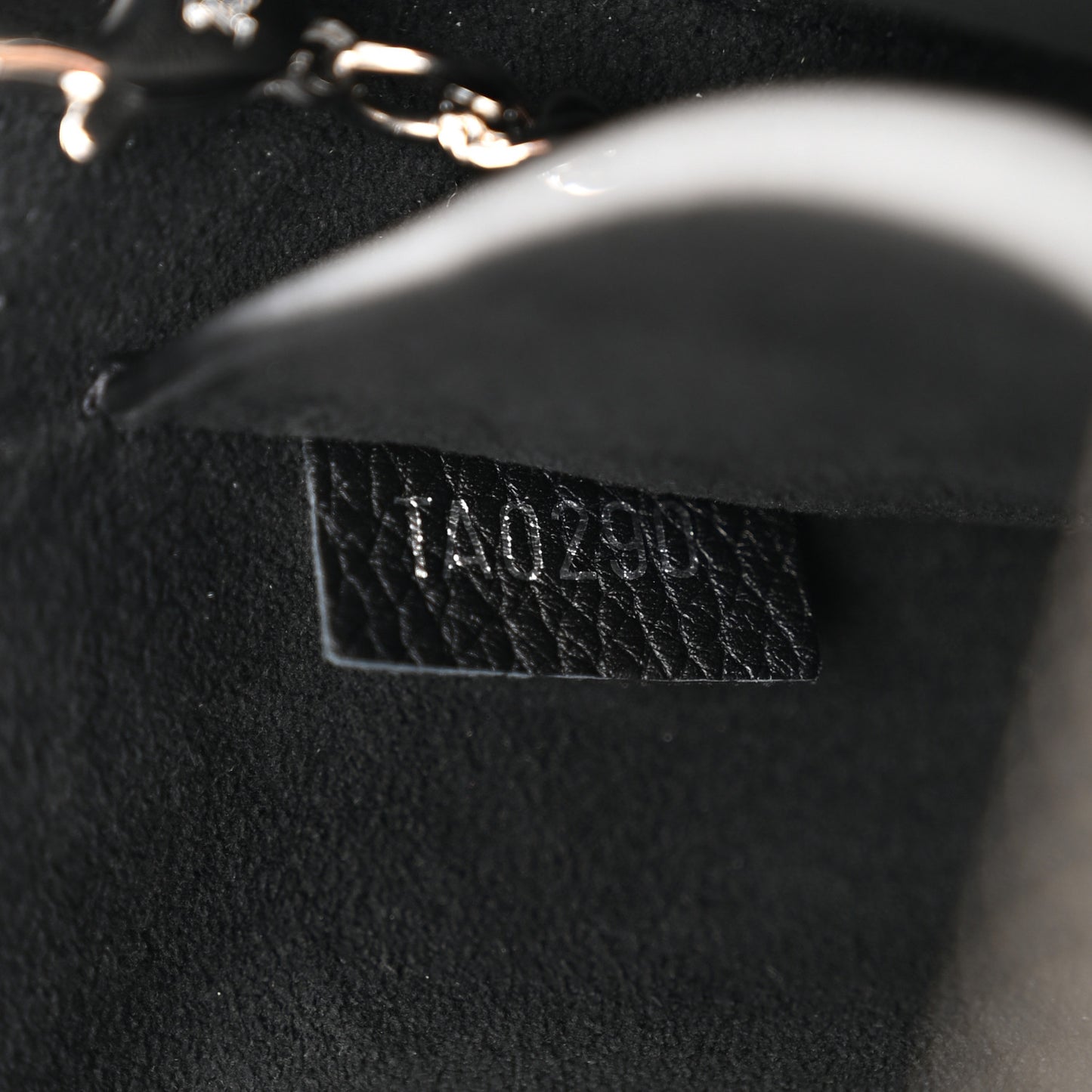 Soft Calfskin My Lockme Chain Pochette Black