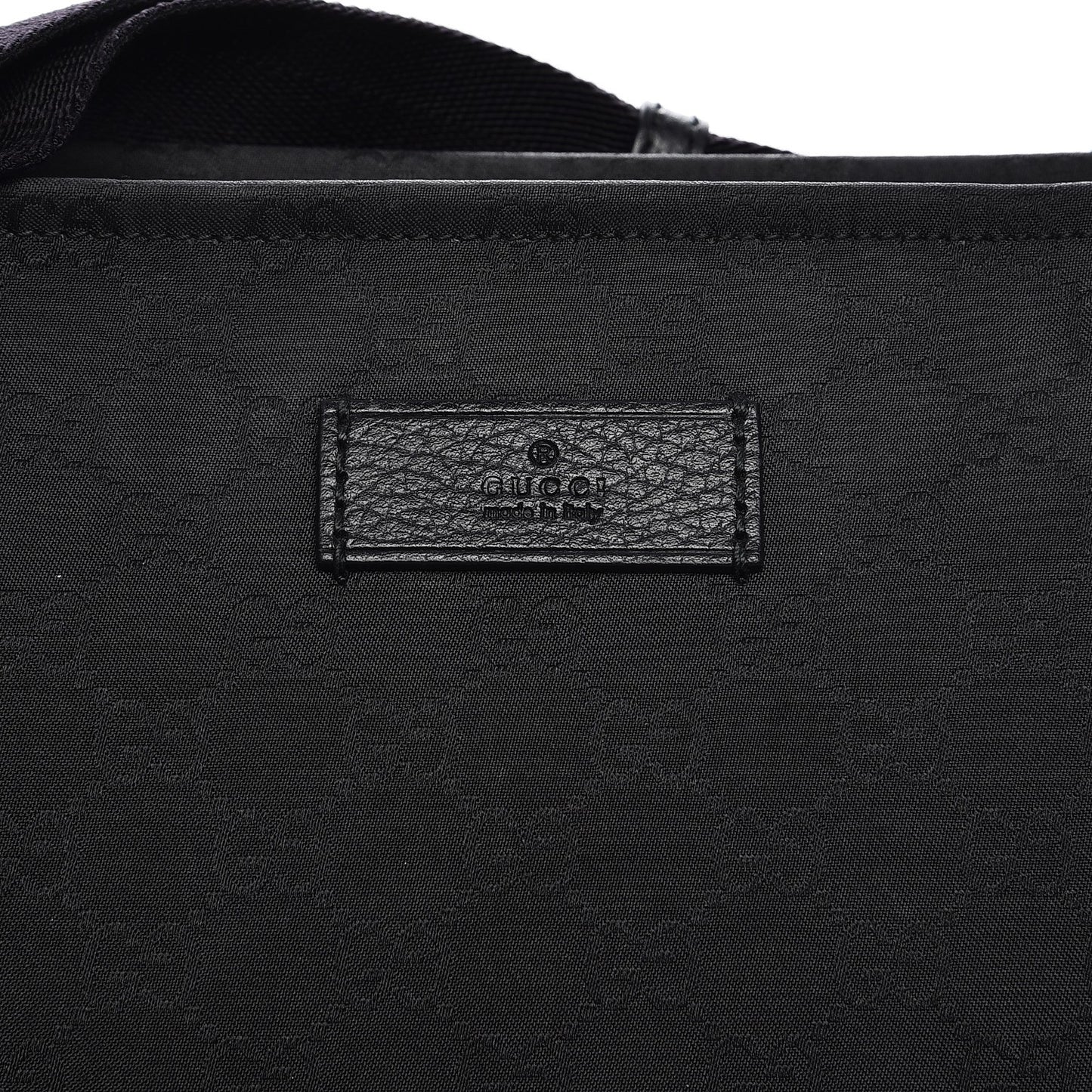 Nylon Monogram Large Messenger Black