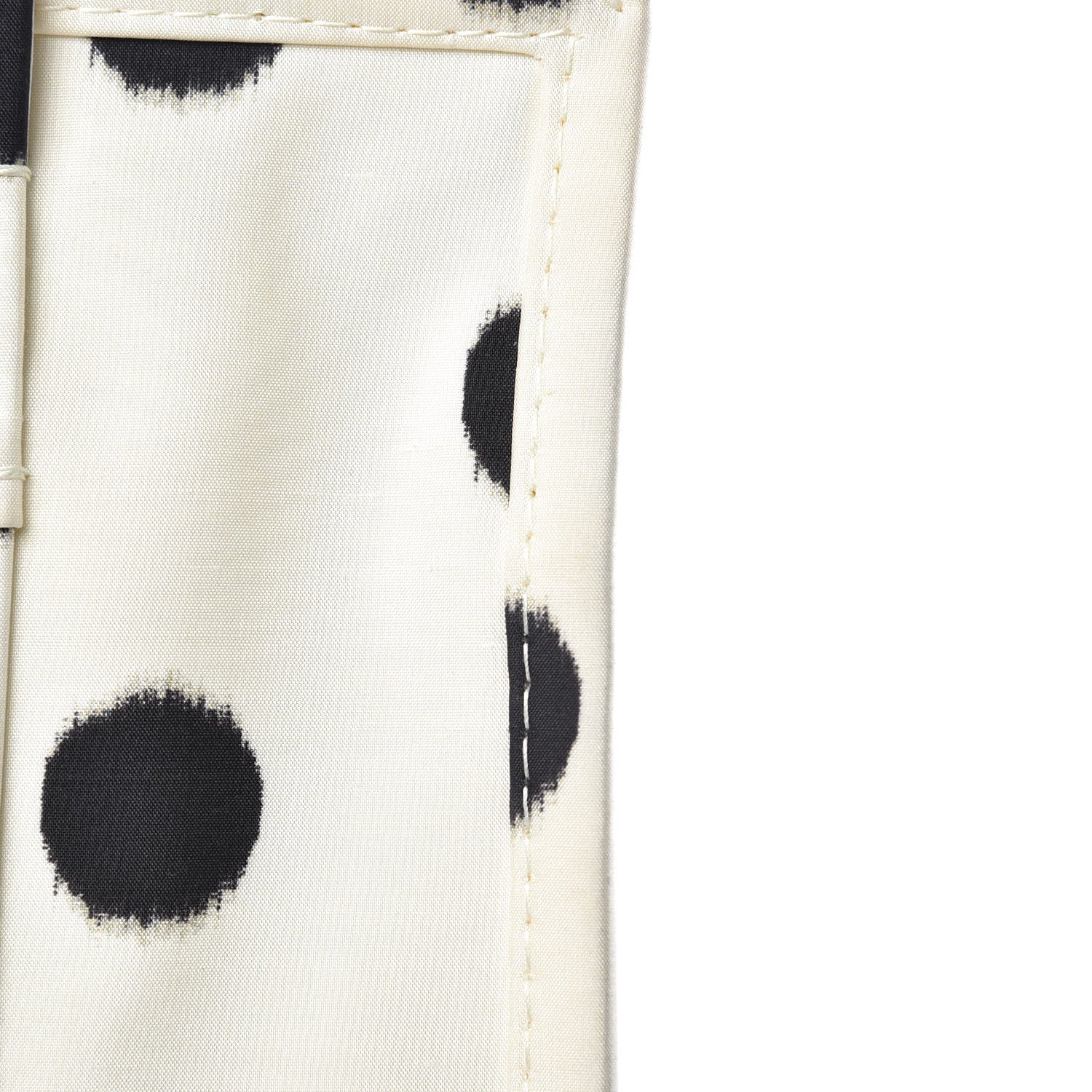 Balenciaga Silk Polka Dot S Bazar Shopper Tote White Black 11 of 18