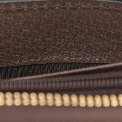 Gucci GG Supreme Monogram Web Ophidia Zip Around Wallet Brown 7 of 8
