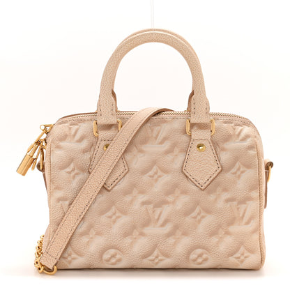 Louis Vuitton Empreinte Monogram Summer Stardust Speedy Bandouliere 20 Beige Clair 1 of 11