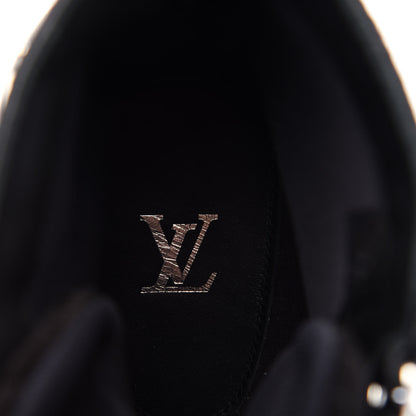 Louis Vuitton Calfskin Suede Mens Creeper Ankle Boots 9.5 Black 7 of 8