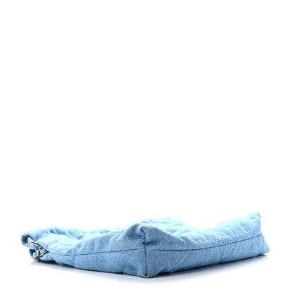 Chanel Denim Quilted Small Chanel 22 Light Blue 4 of 10