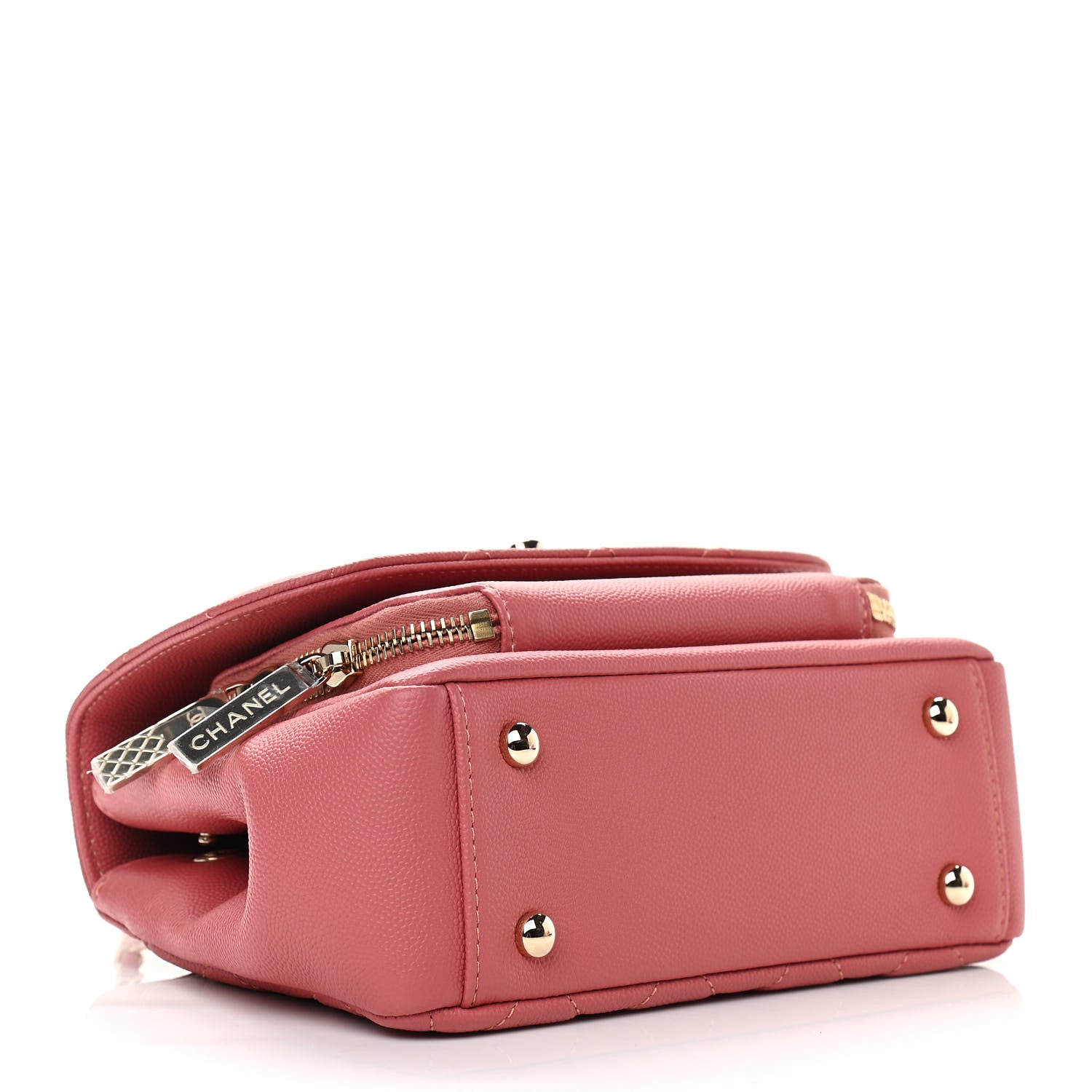 Chanel Caviar Quilted Small Business Affinity Flap Pink 4 of 11