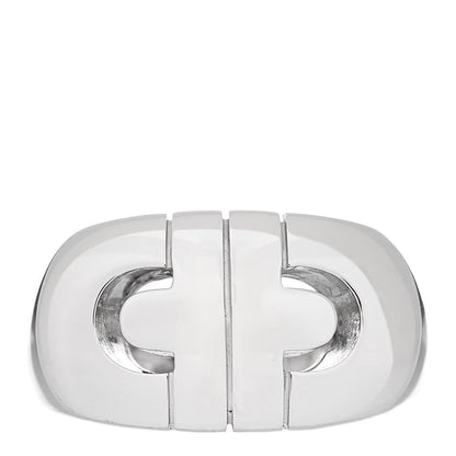 Bulgari 18K White Gold Parentesi Ring 53 6.5 1 of 5