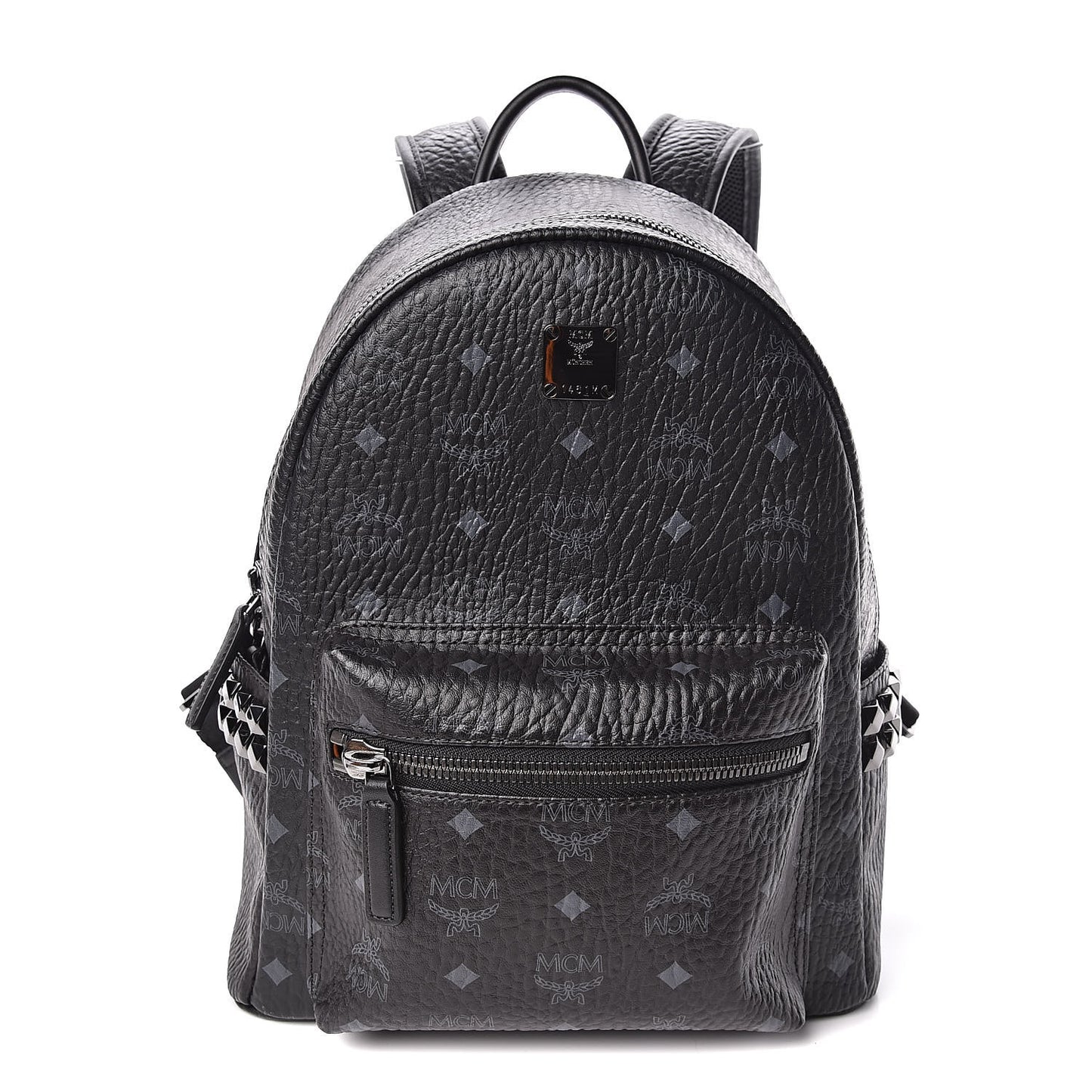 Visetos Small Side Stud Stark Backpack Black