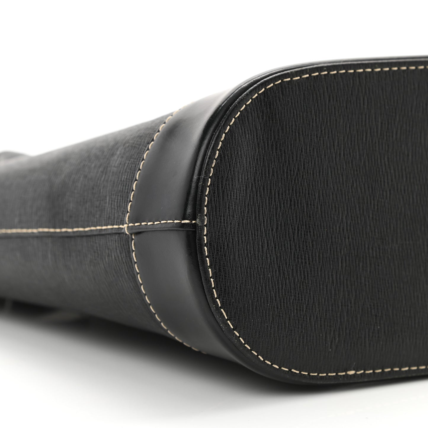 Saffiano Top Handle Bag Black