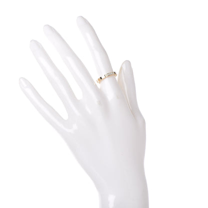 Cartier 18K Yellow Gold Diamond Maillon Panthere Wedding Band Ring 49 4.75 2 of 8