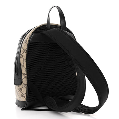 Gucci GG Supreme Monogram Small Eden Day Backpack Black 3 of 10