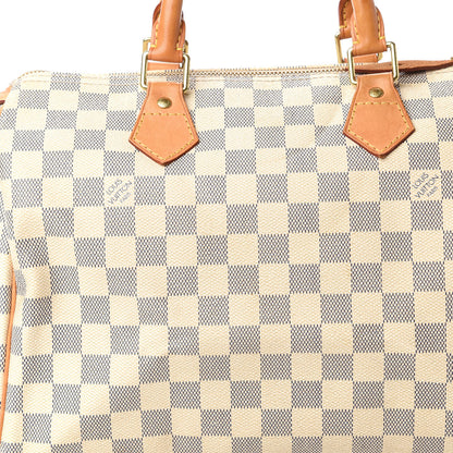 Louis Vuitton Damier Azur Speedy 30 10 of 11