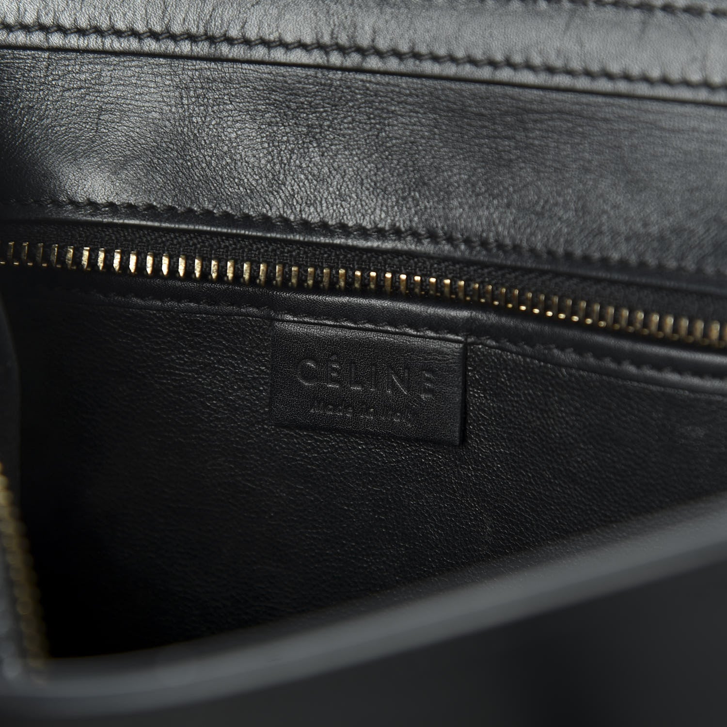 Celine Elephant Calfskin Nano Tri-Color Luggage Beige 6 of 9