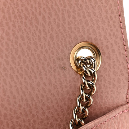 Gucci Dollar Calfskin Small Interlocking G Shoulder Bag Soft Pink 12 of 12