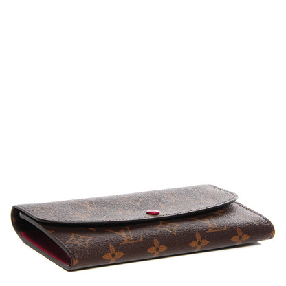 Louis Vuitton Monogram Emilie Wallet Fuchsia 4 of 7
