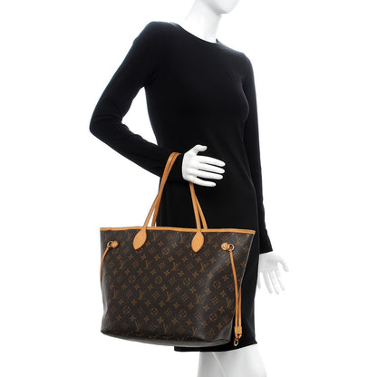 Louis Vuitton Monogram Neverfull MM 2 of 8