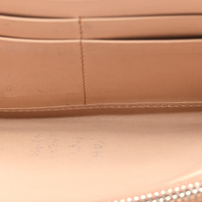 Prada Spazzolato Studded Zip Around Wallet Quarzo 5 of 9