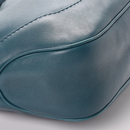 Gucci Calfskin Medium New Jackie Shoulder Bag Teal 8 of 9