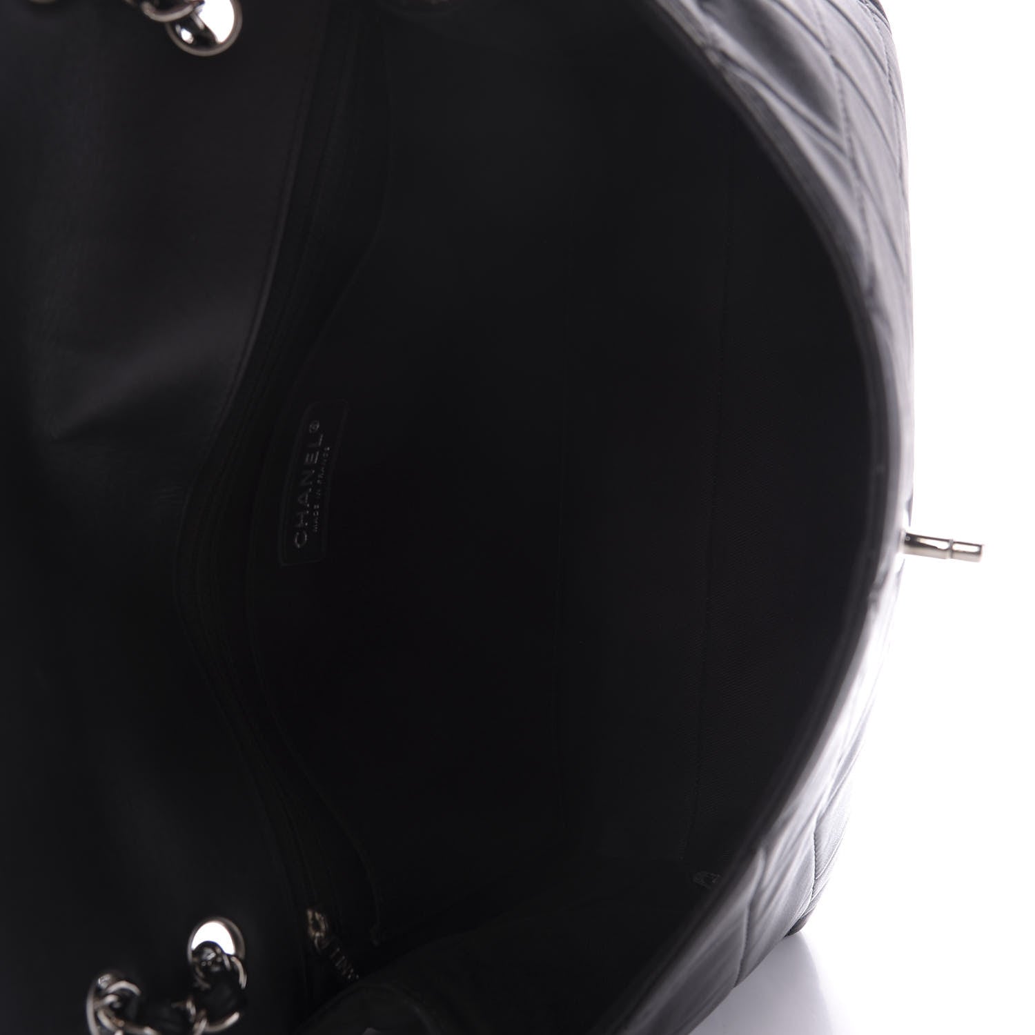 Chanel Calfskin Quilted In The Business Flap Bag Black 5 of 10