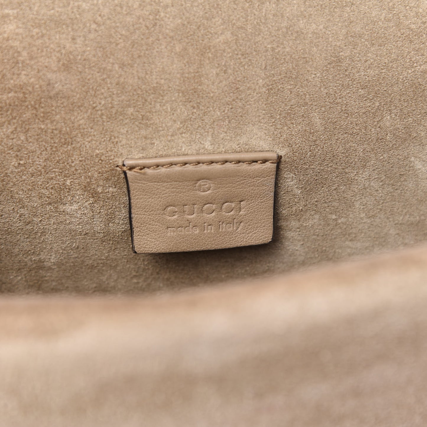 GG Supreme Monogram Mini Dionysus Shoulder Bag Taupe