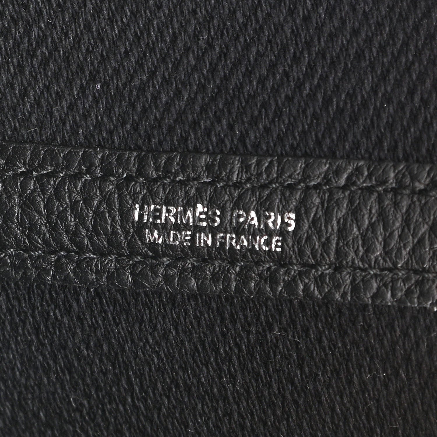 Hermes Twill H Negonda Garden Party 36 MM Tote Ecru Black 5 of 9