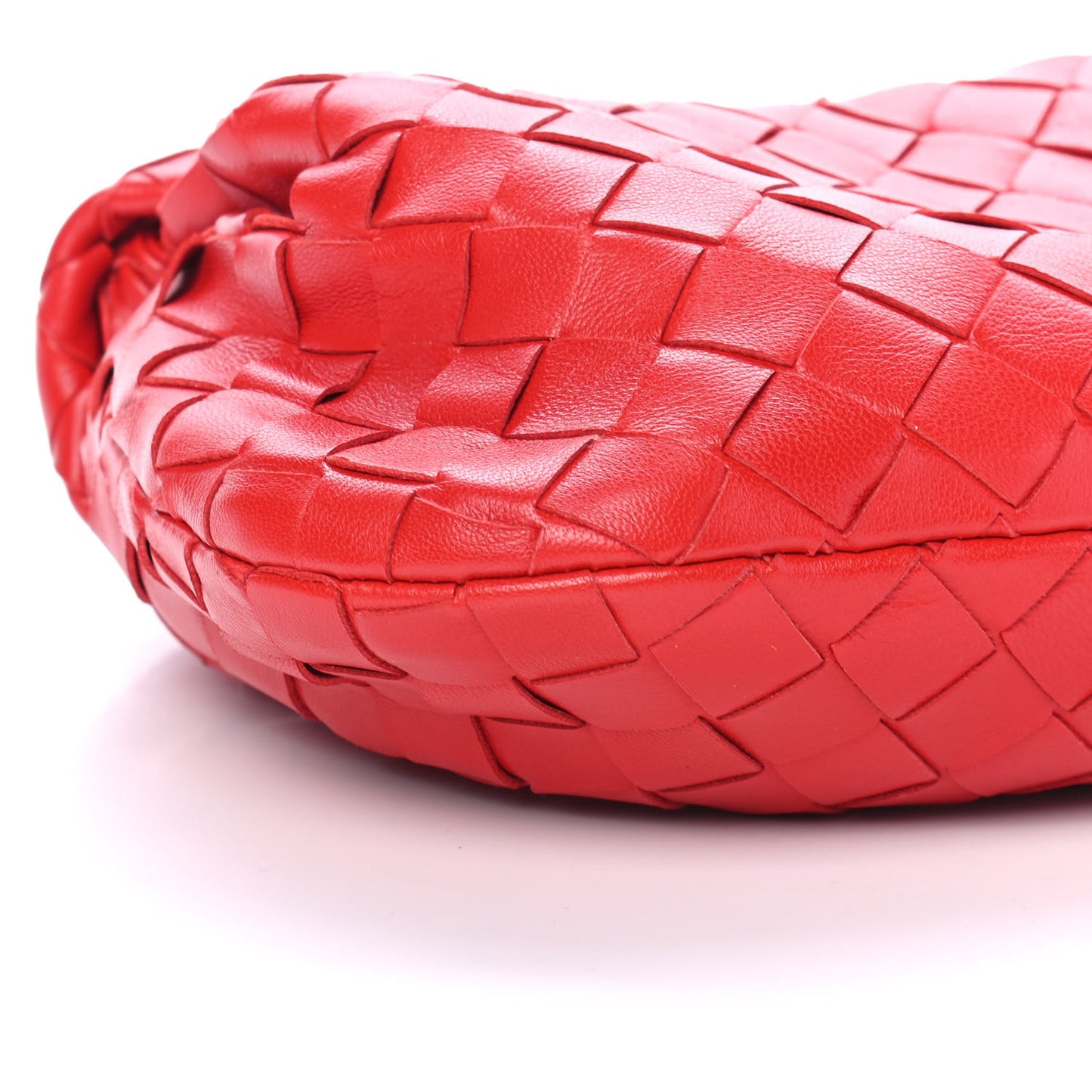Nappa Intrecciato Mini Jodie Red