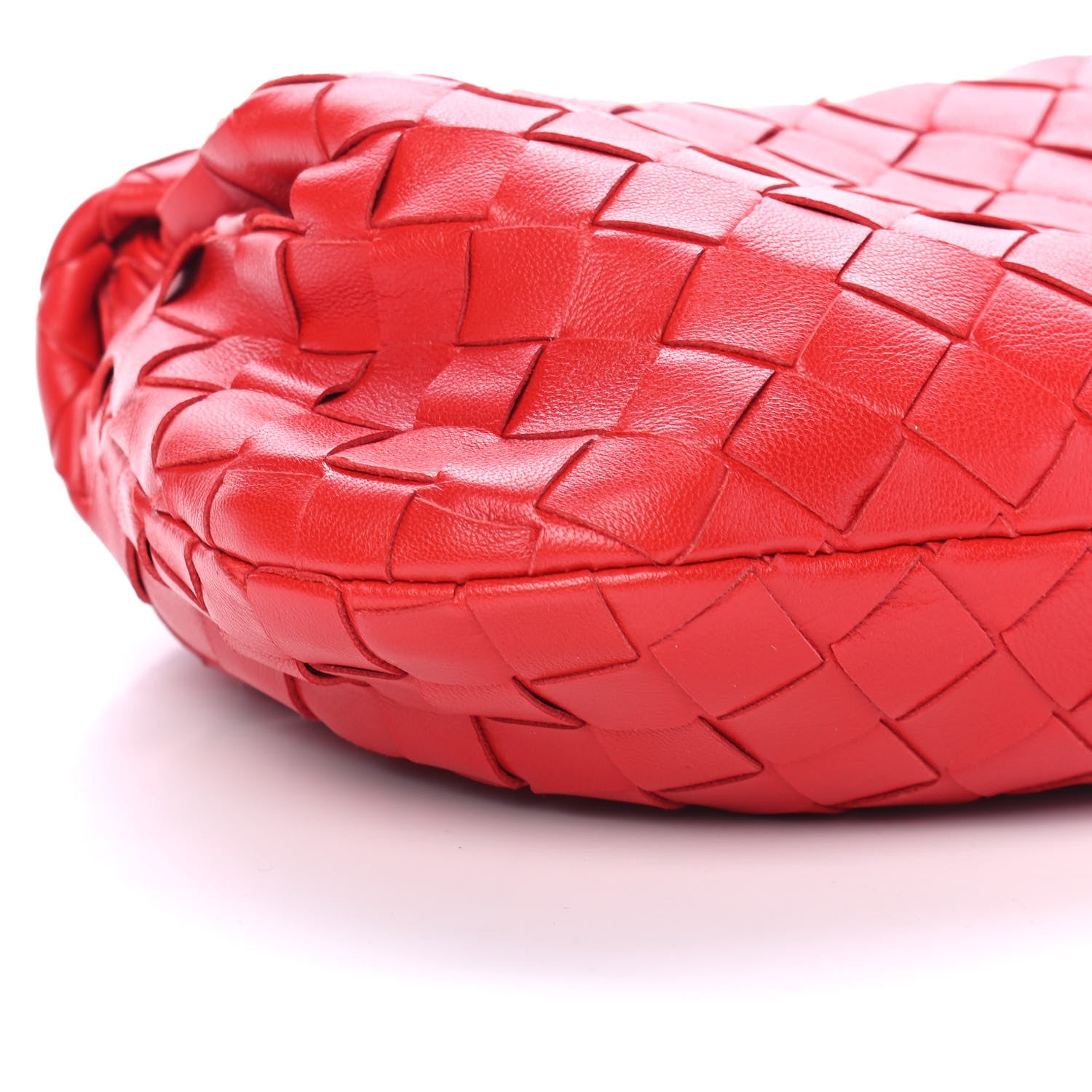Bottega Veneta Nappa Intrecciato Mini Jodie Red 9 of 11