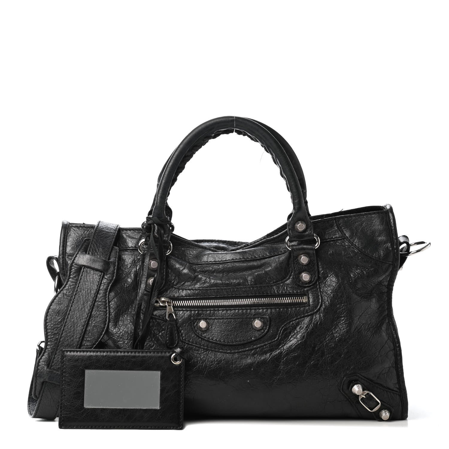 Balenciaga Agneau Giant 12 Silver Hardware City Black 1 of 4