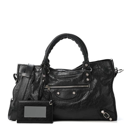 Balenciaga Agneau Giant 12 Silver Hardware City Black 1 of 4