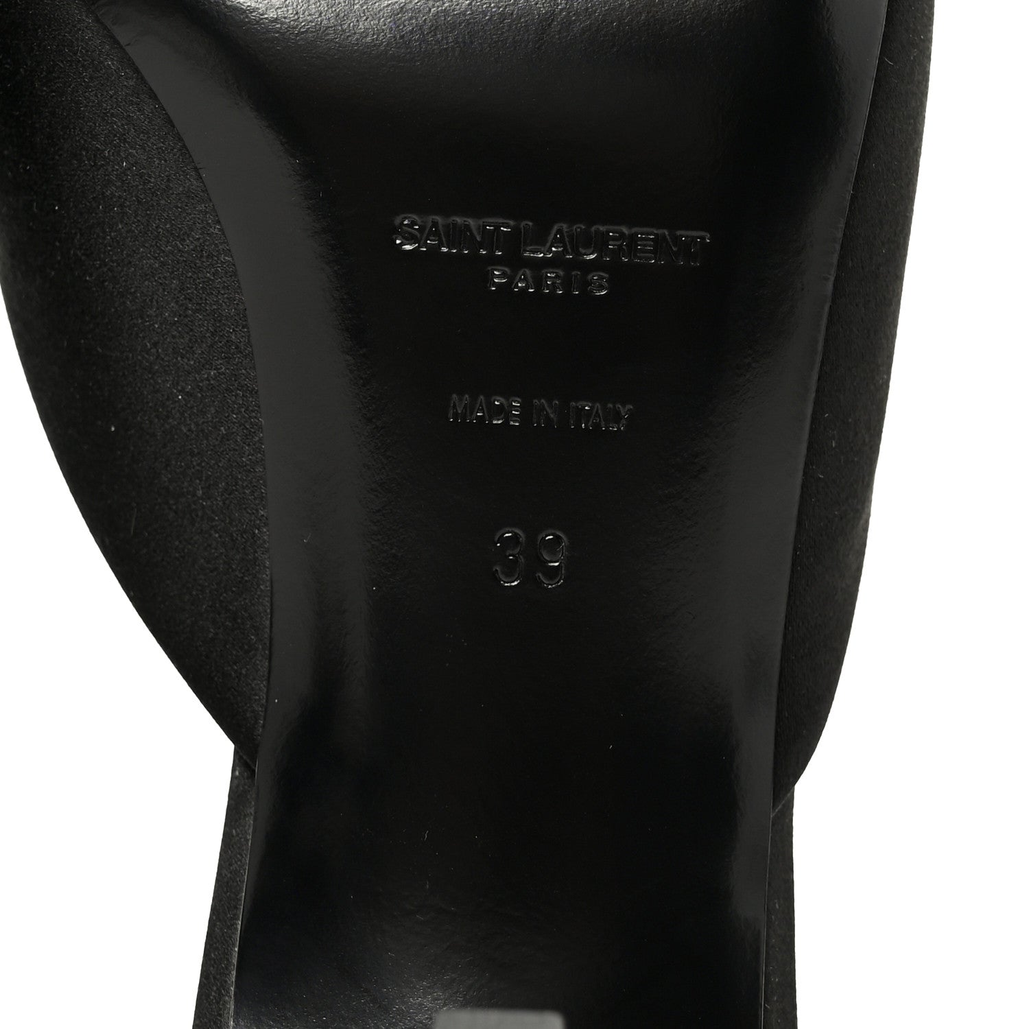 Saint Laurent Raso Regale Barbara 55 Pumps 39 Black 8 of 10