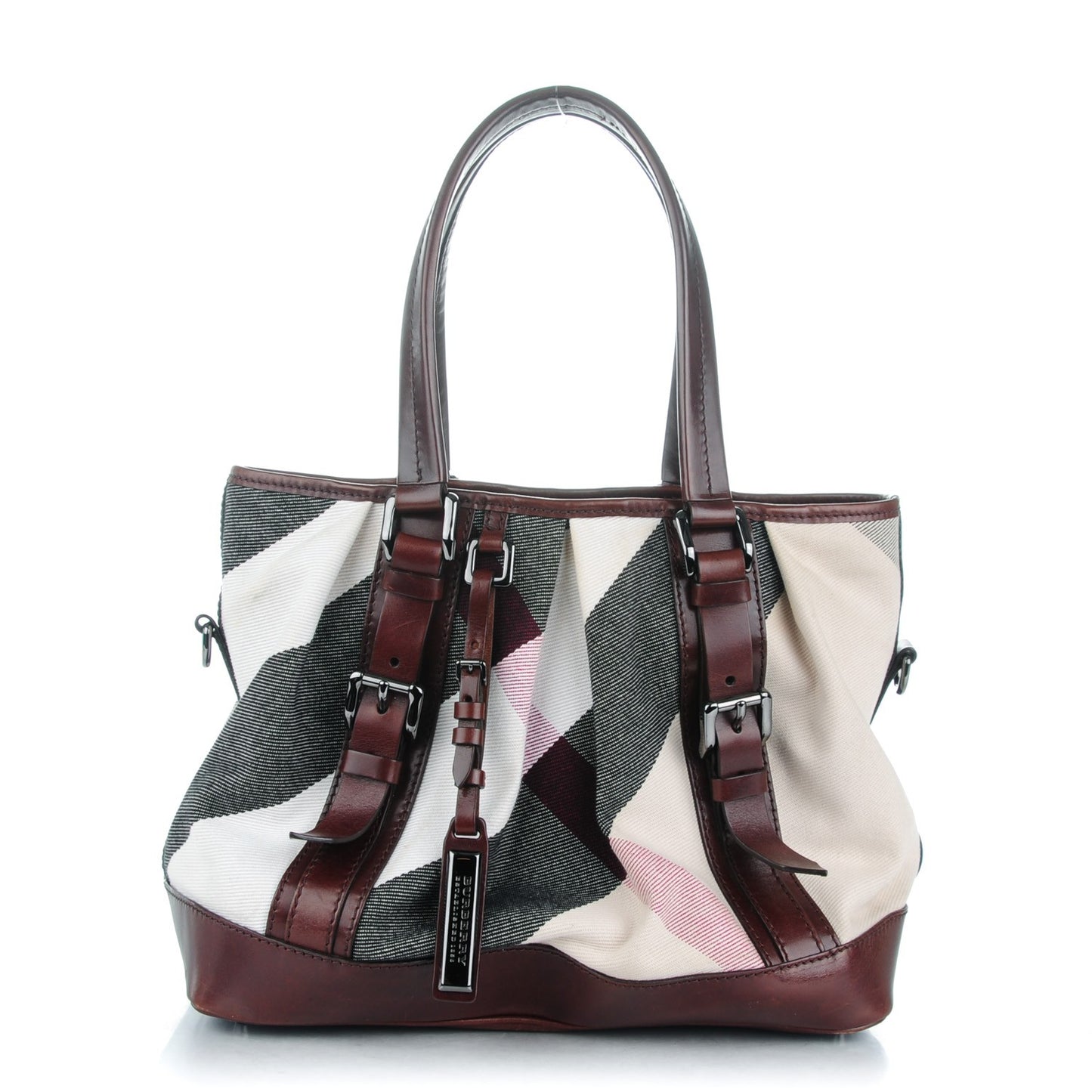 Canvas Mega Check Lowry Brown