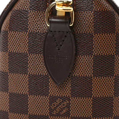 Louis Vuitton Damier Ebene Speedy Bandouliere 20 6 of 8