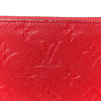 Louis Vuitton Empreinte Zippy Wallet Cherry 8 of 8