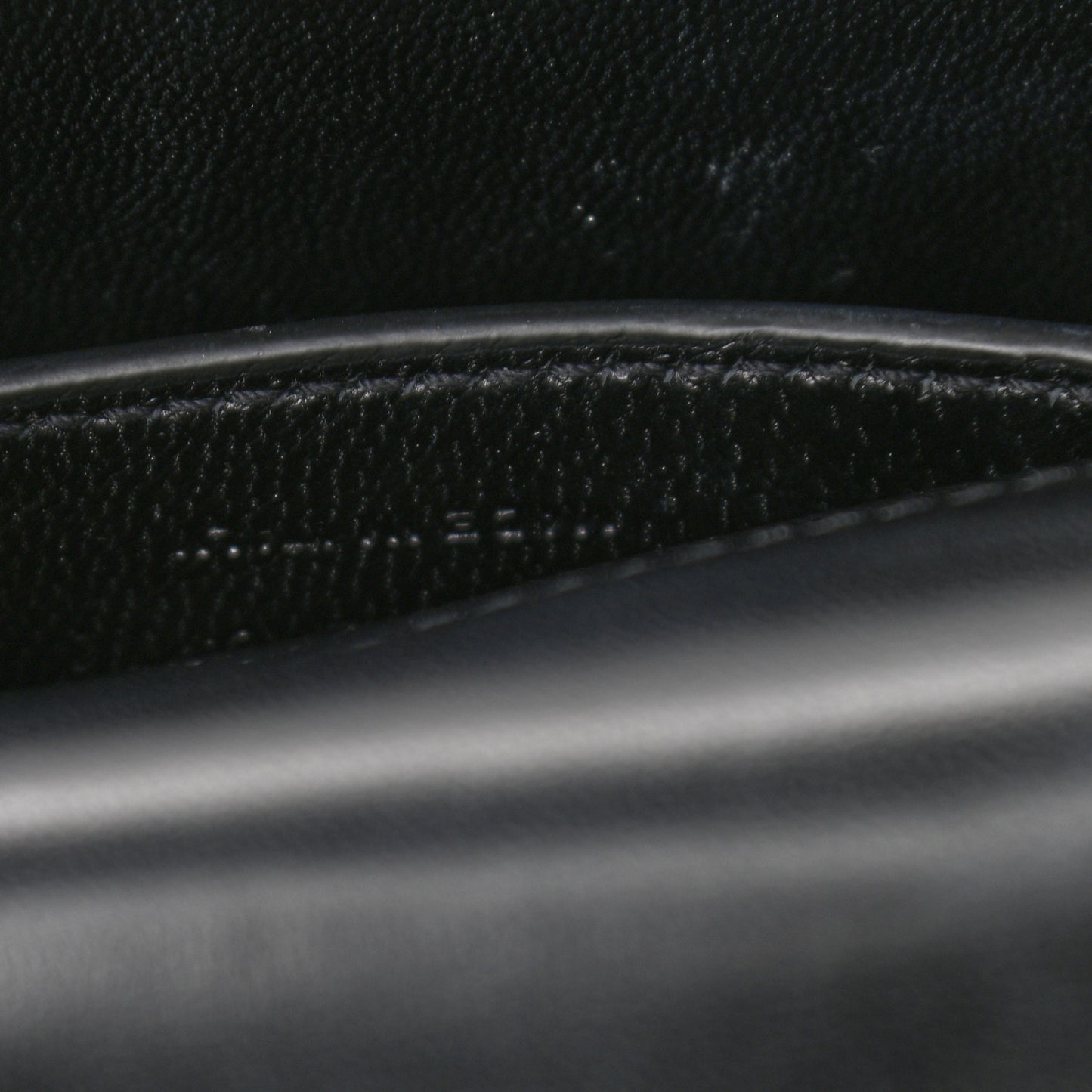 Velvet Small Monogram Sunset Black