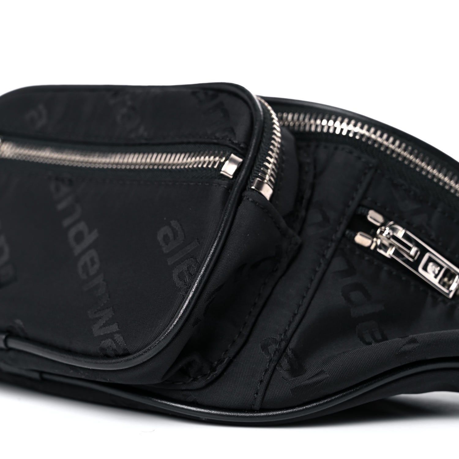 Alexander Wang Nylon Logo Printed Attica Belt Bag Black 8 of 11