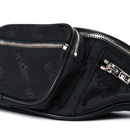 Alexander Wang Nylon Logo Printed Attica Belt Bag Black 8 of 11