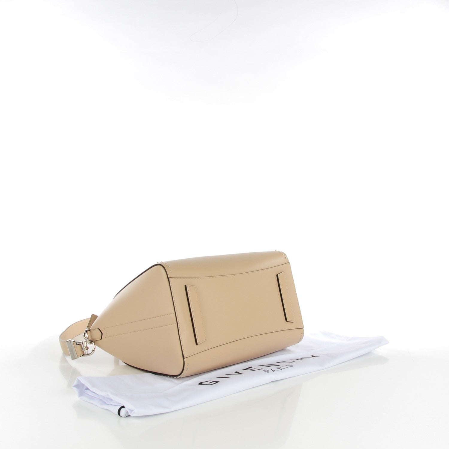 Givenchy Calfskin Medium Studded Antigona Beige Buff 4 of 7
