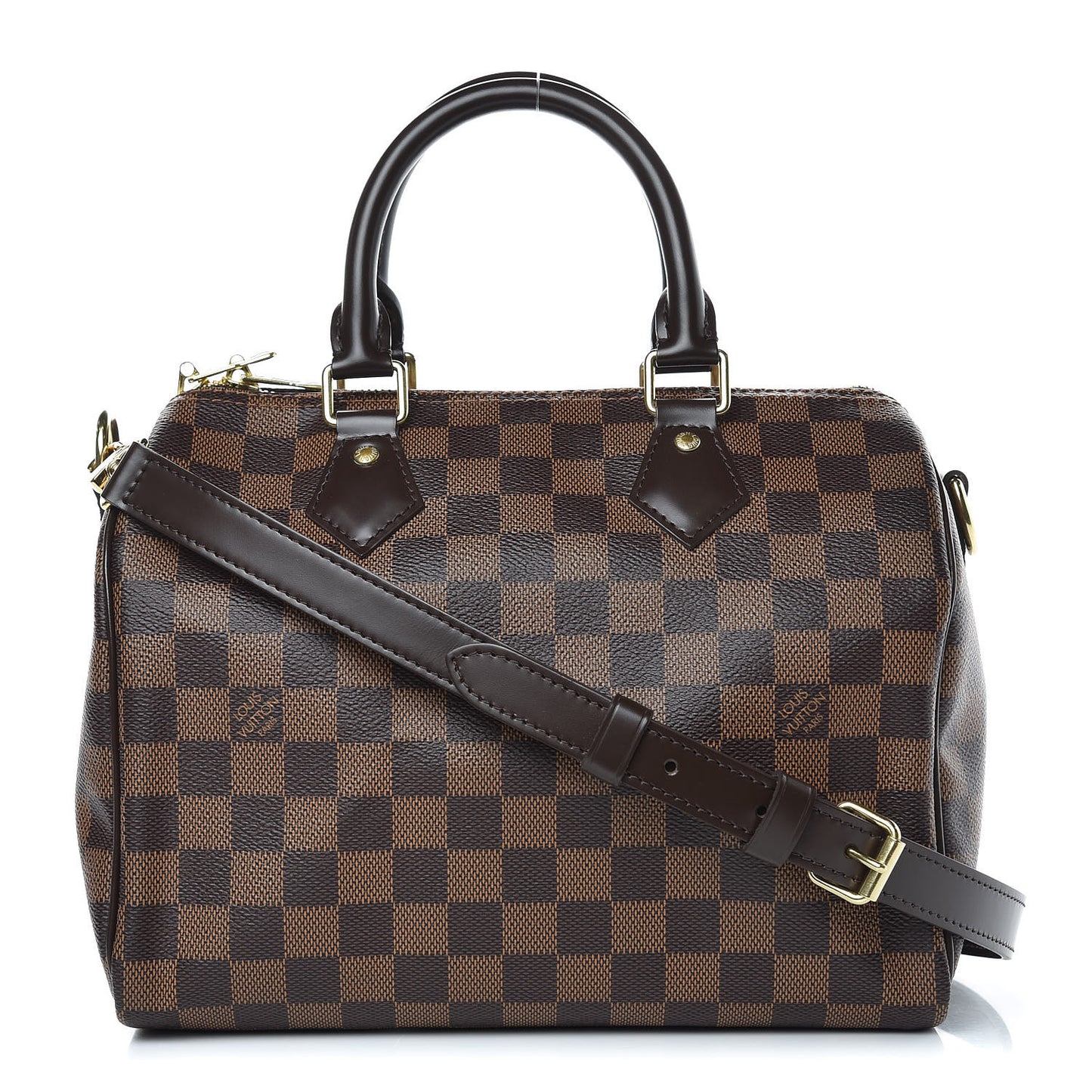 Damier Ebene Speedy Bandouliere 25