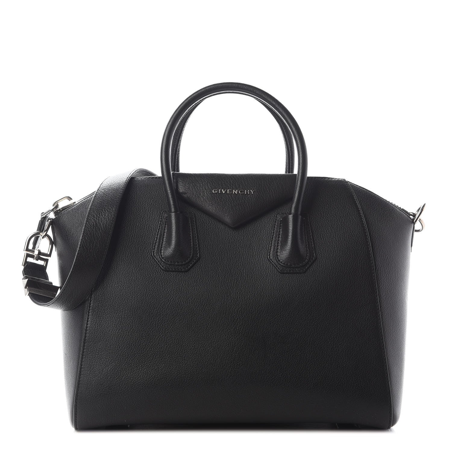 Givenchy Sugar Goatskin Medium Antigona Black 1 of 9