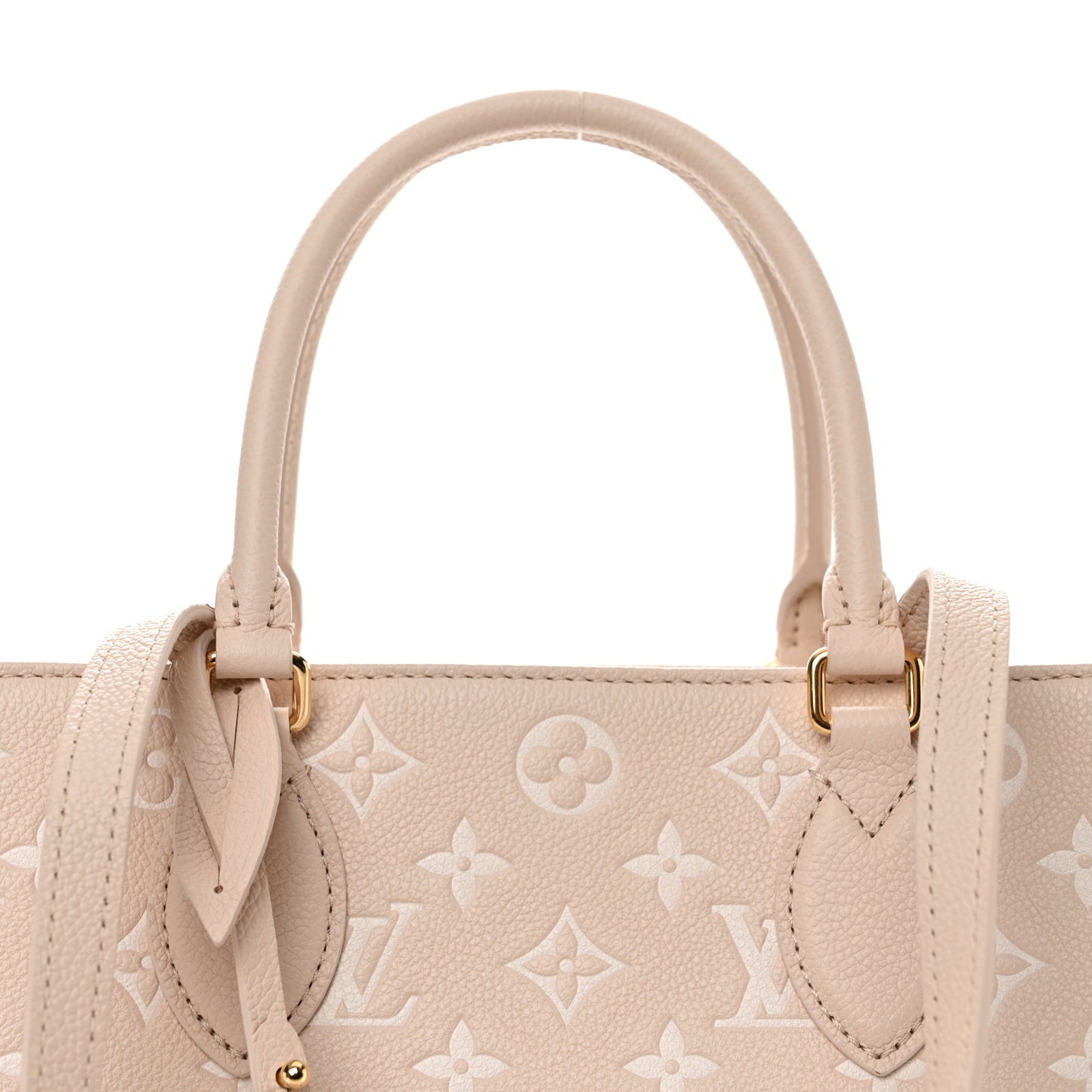 Empreinte Monogram Spring In The City Onthego MM Beige Pink Yellow