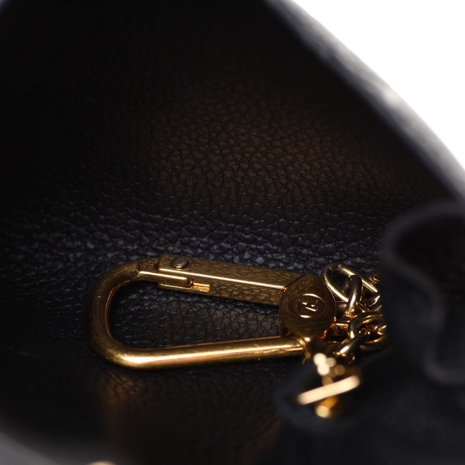 Louis Vuitton Empreinte Key Pouch Black 5 of 8