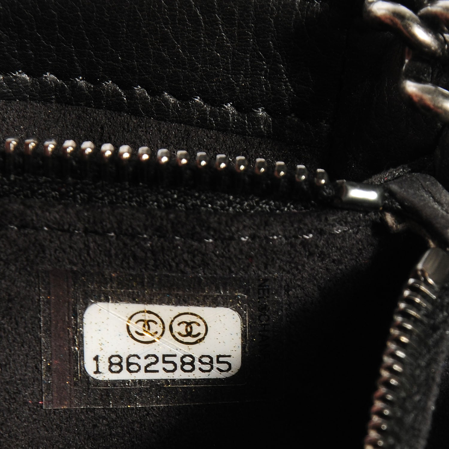 Chanel Calfskin Boy Reverso Mini Pochette Black 9 of 9