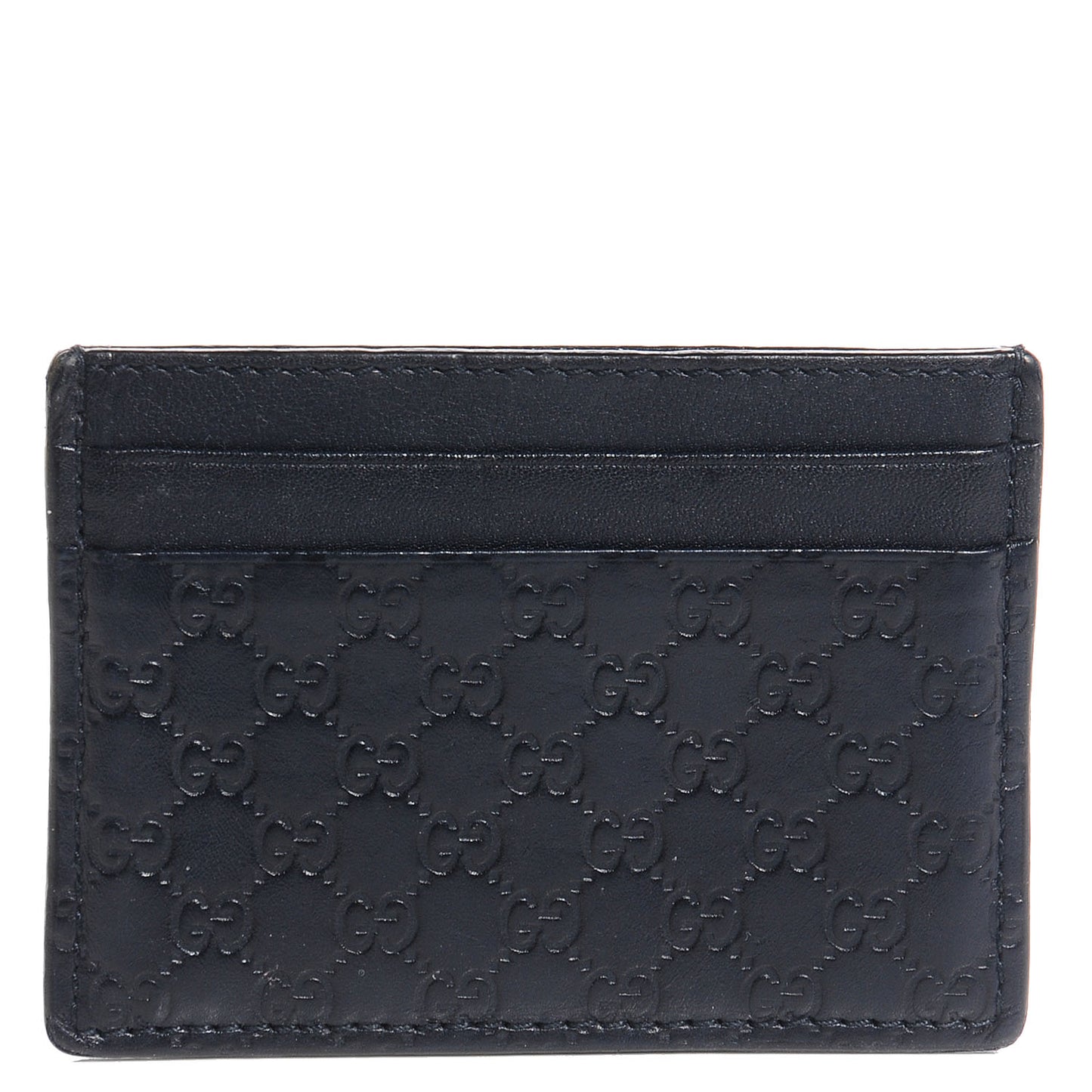 Microguccissima Card Holder Navy