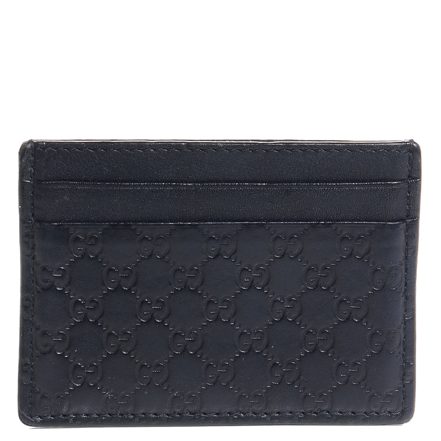 Gucci Microguccissima Card Holder Navy 1 of 6