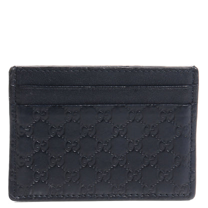 Gucci Microguccissima Card Holder Navy 1 of 6