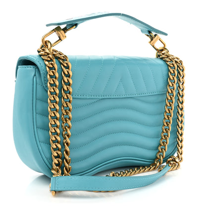 Louis Vuitton Calfskin New Wave Chain MM Malibu Green 3 of 15