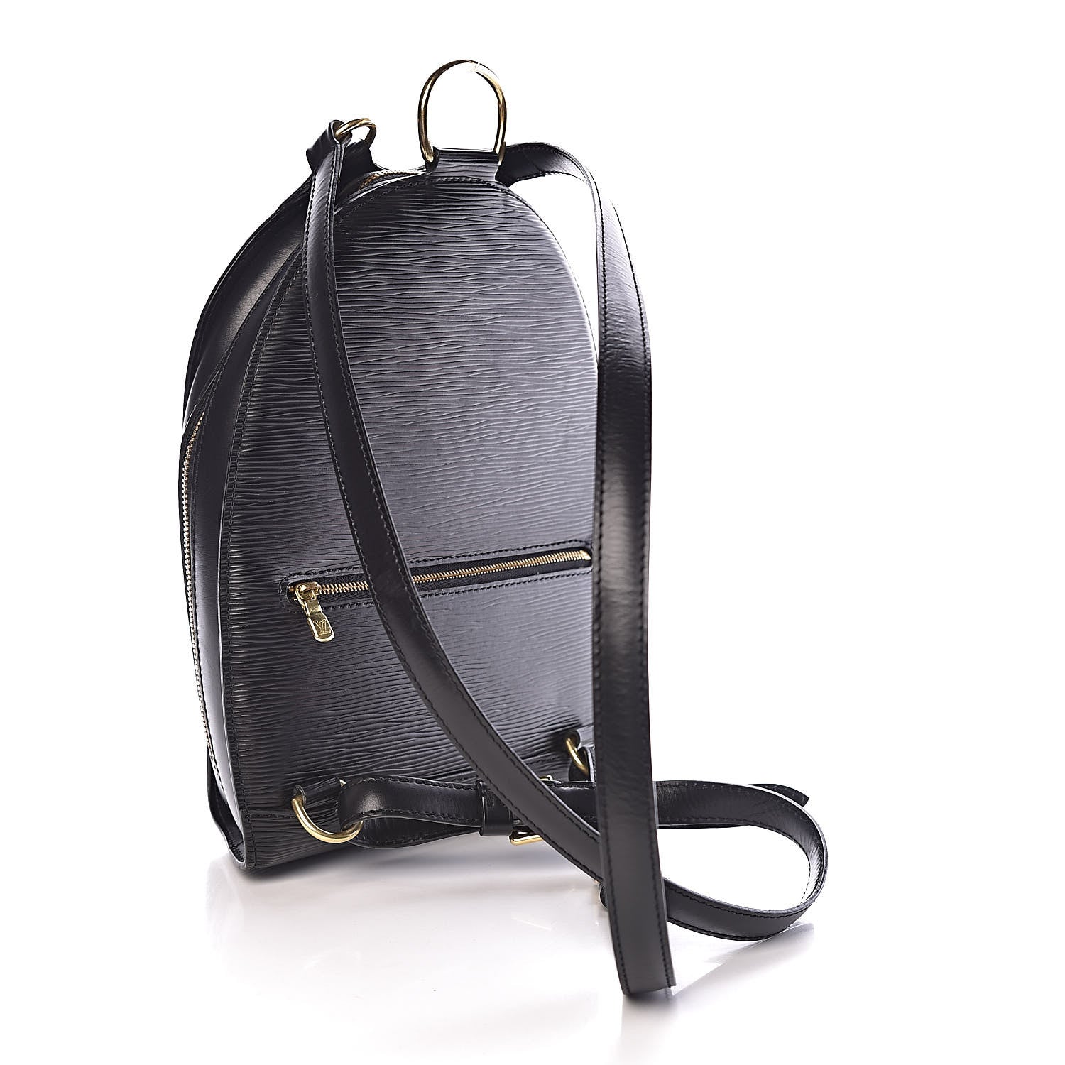 Louis Vuitton Epi Mabillon Backpack Black 3 of 10